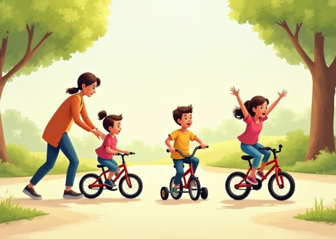 Mastering the art of riding a bike builds resilience and confidence in every child