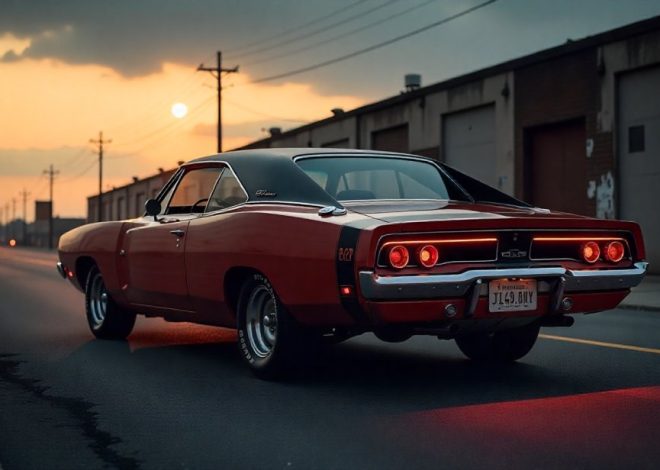 Unleashing the Legendary Power and Rebellion of the Dodge Charger